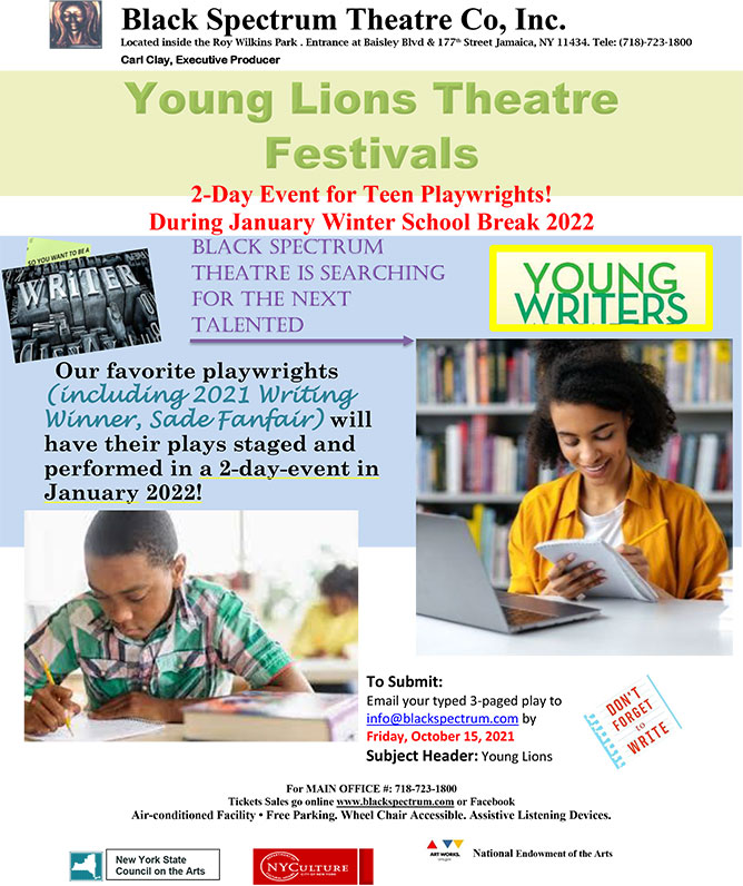 Young Lions Theatre Festivals 